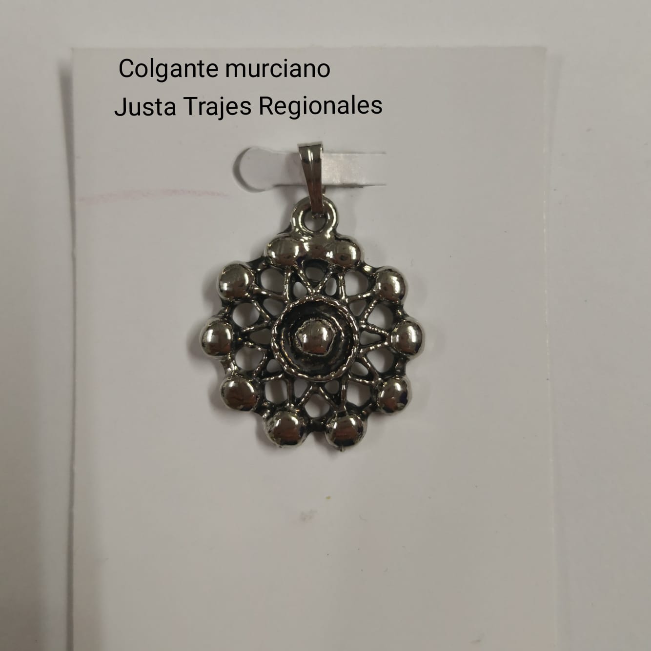 collar boton murciano