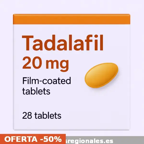 Reserve Cialis 20mg sin receta — 0,62€ el comprimido en Málaga